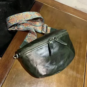 Chic Real Leather Crossbody Bag &amp; Briefcase for Modern Business Attire