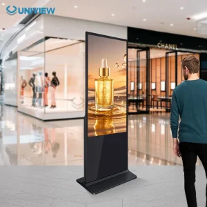 Uniview Brand 2K Resolution Shopping Mall Simple Shape Indoor IR Touch Capacitive Touch LCD Digital Signage