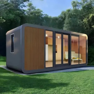 كبسولة أبل منزل صغير مسبق الصنع