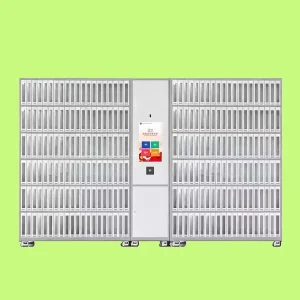 Space Saving Smart Book Cabinet with Adjustable Shelves for Small Community Library Reading Areas