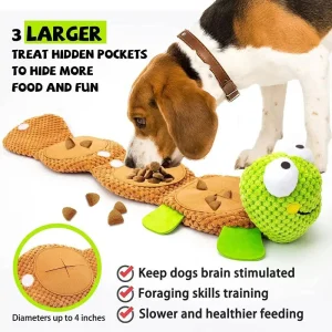 Wholesale Dog Squeaky Pet Slow Feeder Food Chew Puppy Puzzle Toy