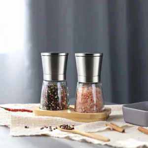 Wholesale Bulk Metal Pepper Salt Grinder Set