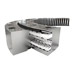China Suppliers Factory Non-Toothed Three-Row Cylindrical Roller Slewing Bearing for Heavy Load Applications