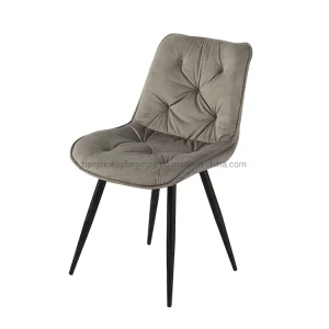 Nordic Velvet Dining Chair Set Modern Luxury Dining Room Restaurant Furniture
