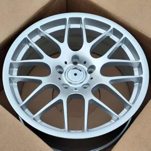 New E46 M3 CSL E36 E38 E39 F10 F30 5X120 18-Inch Aluminum Alloy Casting Silver Multi-Spoke Wheels for BMW