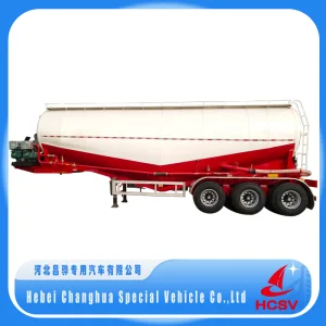 Fashion China Air Suspension Vapour Recovery System Special-Purpose Cement Tank Semi Trailer