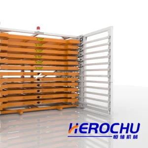Heavy-Duty Automatic Drawer Steel Panel Storage Shelving Unit