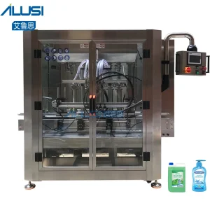 Liquid Lotion Quantitative Bottle Filling Machine Overflow Piston Automatic Eight Nozzles Filling Machinery