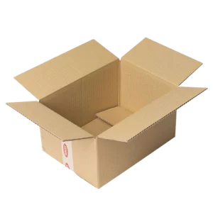 Eco-Friendly Brown Shipping Box - Recyclable Corrugated for Sustainable Packaging