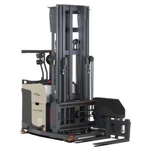 Automated Laser Guided Narrow Aisle Forklift 1tone Vna Turret Electric Forklift AMR