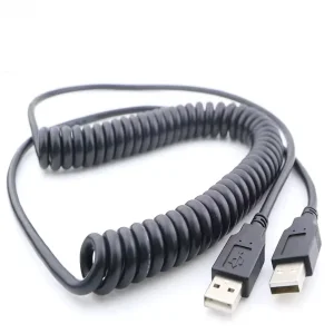 OEM Custom Fast Charging USB a Spiral Cable Assembly