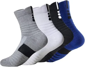 Performance MID-Calf Socks – Anti-Blister Sports Wear for Men