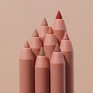 Makeup Lip Liner Pencil Vegan Waterproof Long Lasting Cream Retractable Lip Liner Private Label Custom Logo