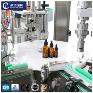 Automatic Liquid No-Drip Glass Bottle Pet Filling and Sealing Machine for 10ml Perfume, Essential Oils, Aromatherapy, Eye Drops, Cosmetics and Pharmaceuticals