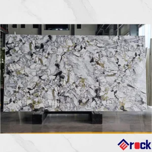 Polsihed Artificial Green Jade Marble Nano Crystal Glass Stone Slabs for Countertops and Wall Panels