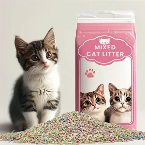 Fornecedor de Areia para Gato a Baixo Preço, Venda Quente de Areia para Gato Natural, Agregadora e Flushable Misturada