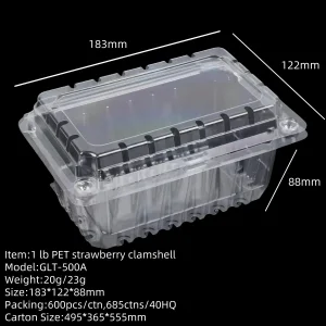 Strawberry Clamshell