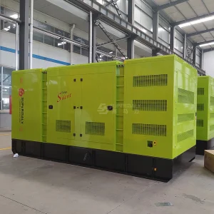 Generador diésel de contenedor con remolque abierto/silencioso de Weichai Prime Power 400kw 500kVA