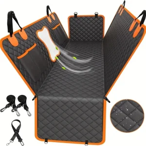 Waterproof Dog Car Seat Cover Soft Oxford Material