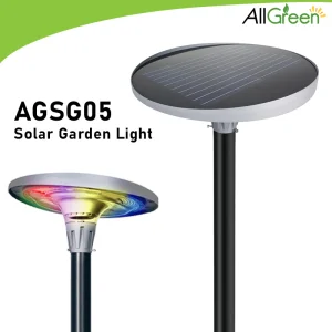 All-in-One Solar LED Garden Light with Insecticidal Function and Waterproof UFO Design for Outdoor Use