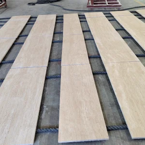 High Quality White Travertine Tile Slabs for Building Materials Villa Hotel