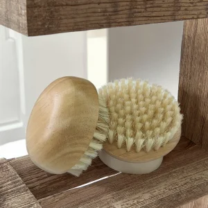 KAIFITE Cleaning Bristle No Handle Round Bath Brush Shower Massage Exfoliating Body Brushes Skin Care Tools 0.09kg