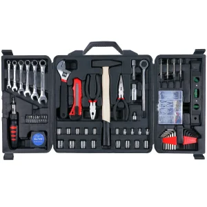 160 Piece Tool Set, General Household Hand Tool Kit for Home, Home Repair Tool Set with Plastic Toolbox Storage Case
