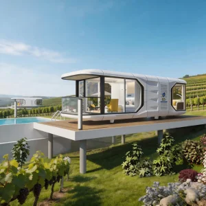 Casa cápsula de diseño