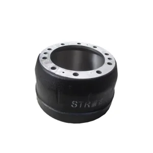 Black Steel Front & Rear Brake Drum for HOWO Truck