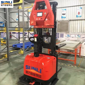 Laser Guided AGV Forklift with 1800mm Fork Length