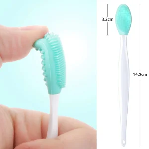 Hot Selling Soft Silicon Lip Brush Cosmetic Brush Exfoliate Blackheads Lip Scrub and Brush