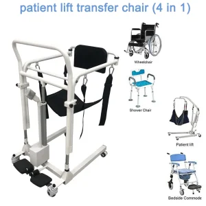 Heavy-Duty Electric Patient Lift for Disabled Transfer Chair Use