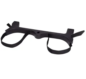 Golf Bag Holder Bracket 102504001 - Fits 2004+ Club Car Precedent Gas &amp; Electric Golf Cart Parts (Rear Seat Mount, Black)