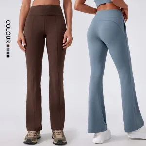 SHINBENE 31 Women's High Waist Flare Yoga Pants