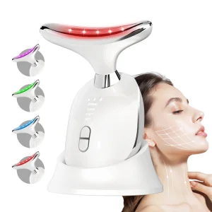 4 Color Anti-aging Face Massager Skin Care Wrinkle Remover Beauty Tools Neck Lifting Device Face And Neck Lifting Massager