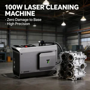 Mobile Air Cooled Pulse Laser Cleaning Machine