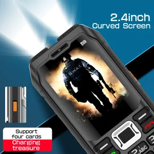 Cell Phone Cordless Phone for Elders Seniors Sos Emergency Call Family Numbers Quick Dial