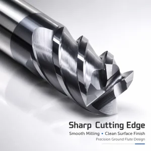 HRC58 4 Flutes Square Carbide End Mill