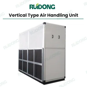 Industrial Modular Air Handling Unit Vertical Type Air Handling Unit for Commercial