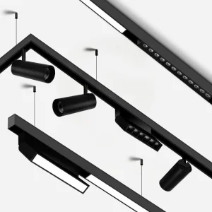 Surface Recessed Magnetic Track LED Lighting