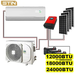 High-Quality DC Solar Air Conditioner Split 48V DC Solar Air Conditioner Window Solar Air Conditioner