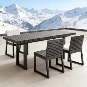 Bistro Patio Garden Furniture Dining Outdoor Restaurant Table and Chair Sets