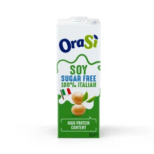 OraSi Plant Based Soy Drink Sugar Free 100% Italian High Protein