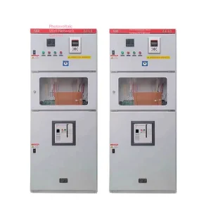 Photovoltaic Grid-Connected Cabinet 100-500KW Low-Voltage IP44 Solar Power Distribution Box 600A Current for Grid-Connected