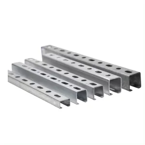 Stainless Steel Channels Steel Channels U Profil Unslotted Unistrut Perfil Canal C 40X20 Acero Strut 41X41 Rail