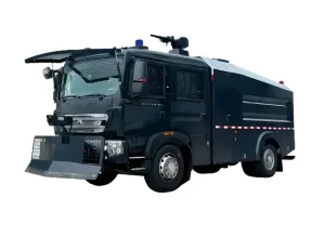 Advanced Law-Enforcement Water Dispersion Vehicle for Anti-Riot Public Safety Operations
