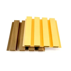 8outdoor Non Slippery WPC Grooving Decking Composite 3D Materials