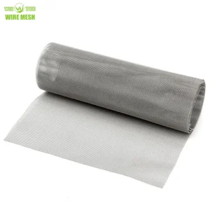 Corrosion Resistance 50/60/70 Micron 304 316 Stainless Steel Fine Woven Filter Wire Mesh Roll for Food and Beverage Processing