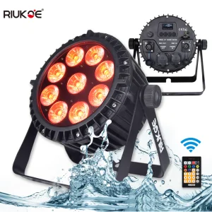 Battery Powered RGBW Event Mini DJ Wash DMX Parcan Stage Lighting