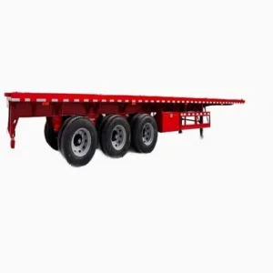 40tons 60tons Flatbed/Platform Container Cargo Transport Semi Truck Trailers